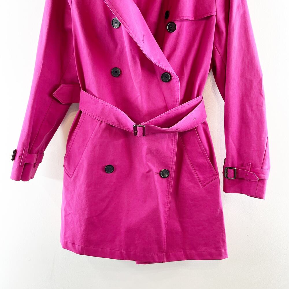 Burberry Pink Trench Coat - Picture 8 of 12